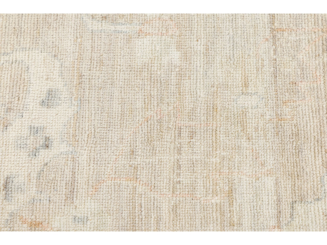 Modern Oushak Wool Rug 10 X 13