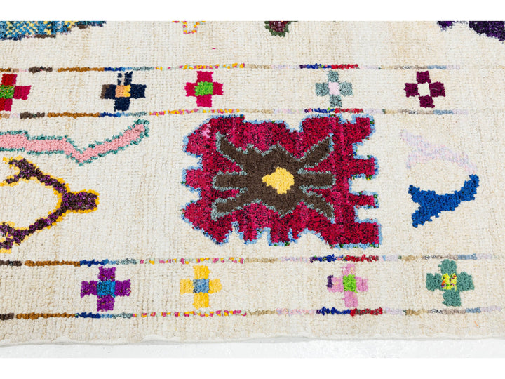 Modern Turkish Oushak Wool Rug 10 X 15