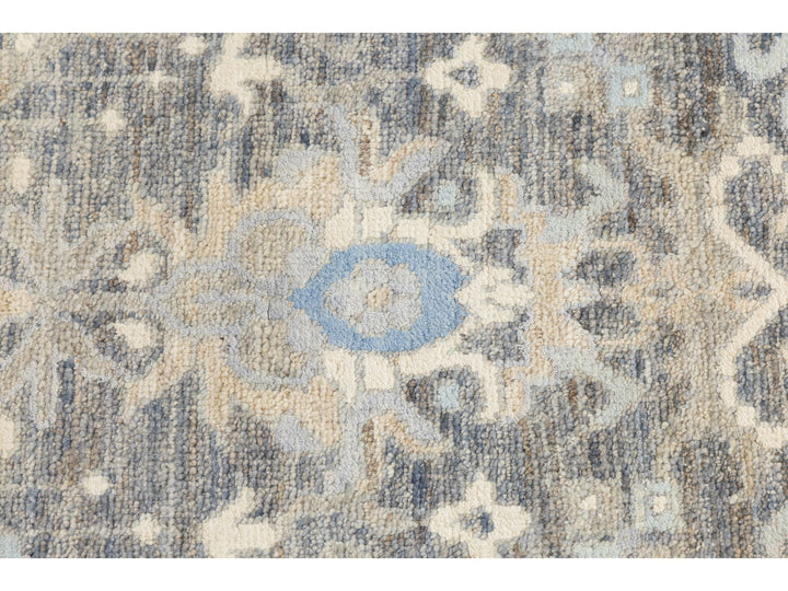 Modern Tabriz Wool and Silk Rug 10 X 14