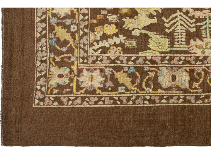 Modern Revival Wool Rug 8 X 13