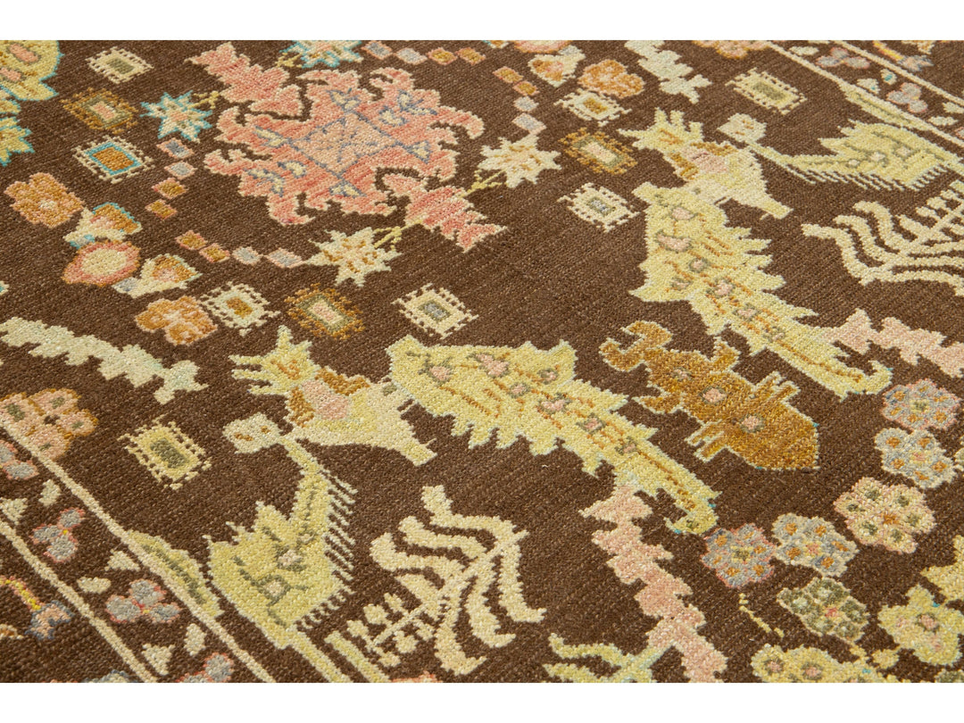 Modern Revival Wool Rug 8 X 13