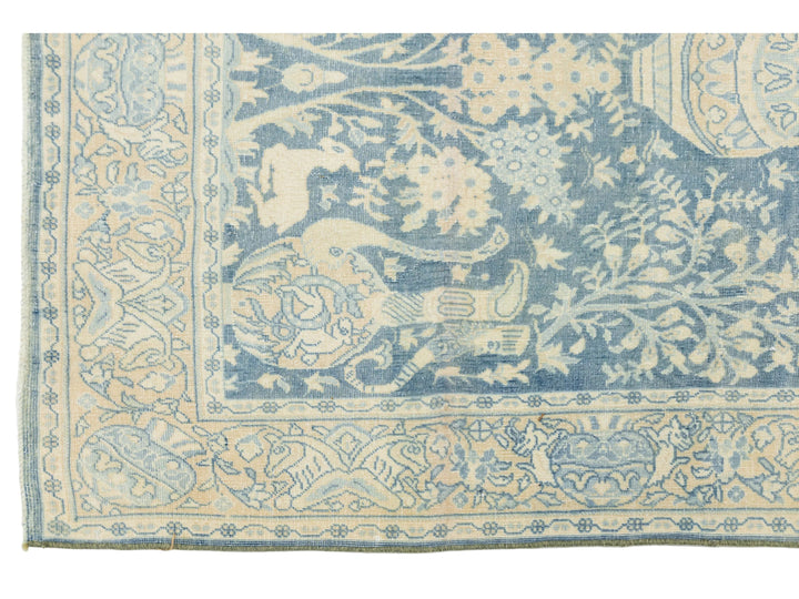 Antique Tabriz Wool Rug 4 X 6