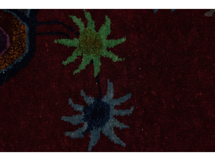 Antique Art Deco Chinese Rug 8 X 10