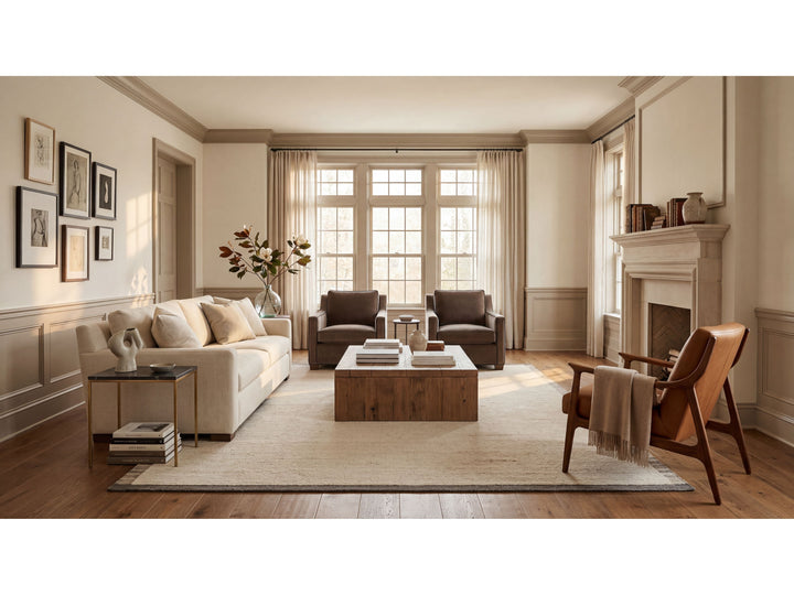 Modern Safi Collection Wool Rug 10 X 14