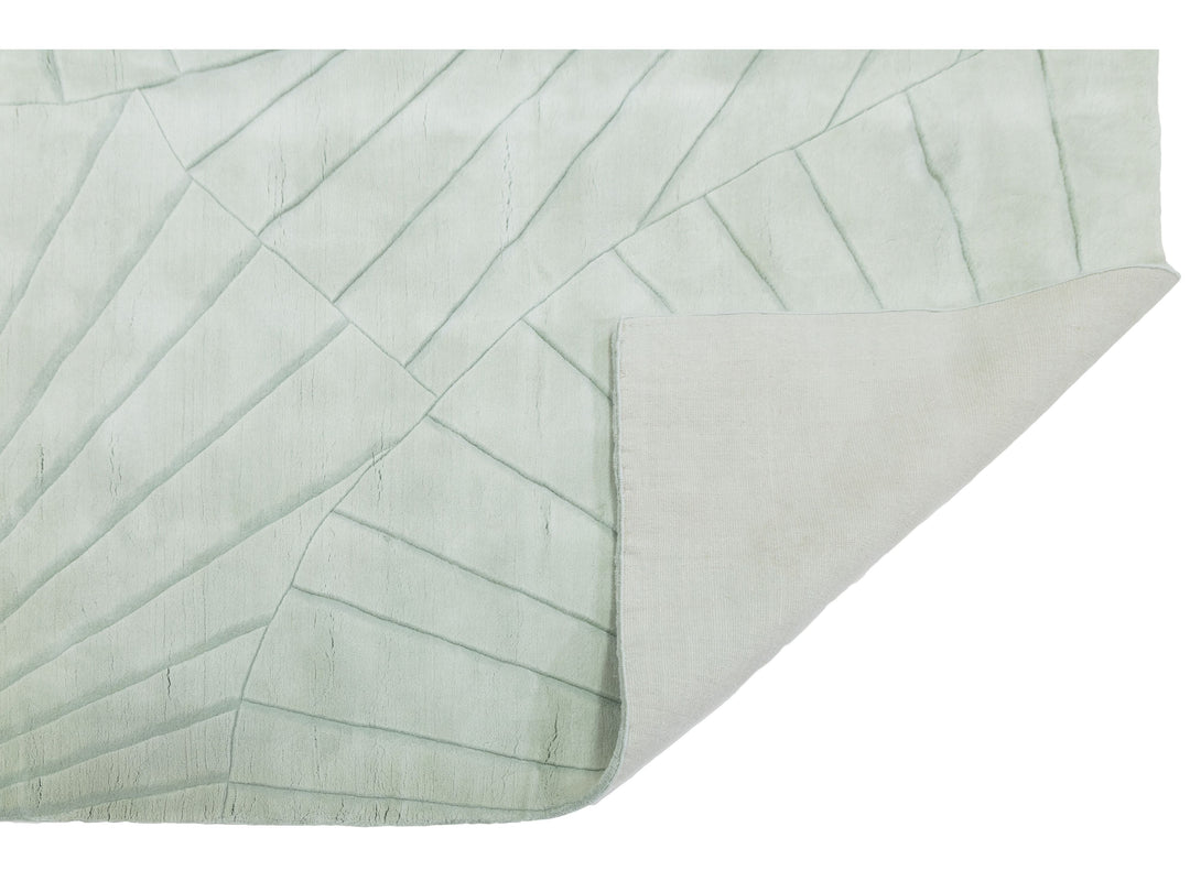 Modern Wool Rug 10 X 14