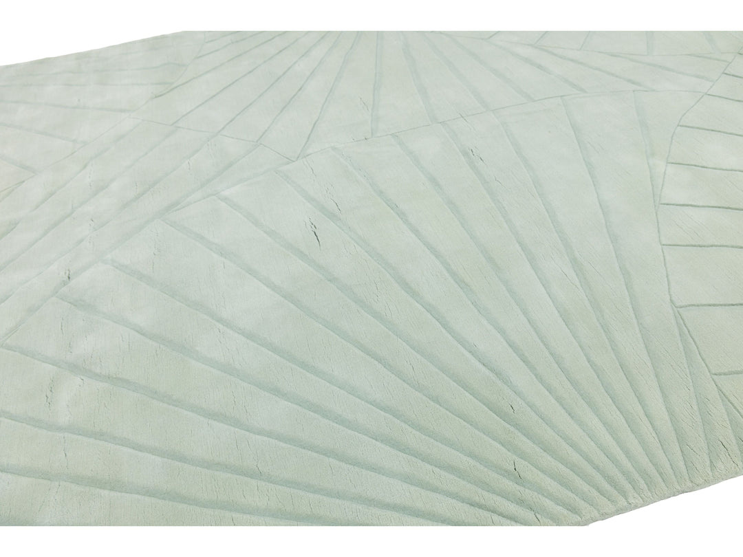 Modern Wool Rug 10 X 14