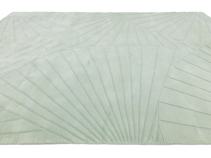 Modern Wool Rug 10 X 14