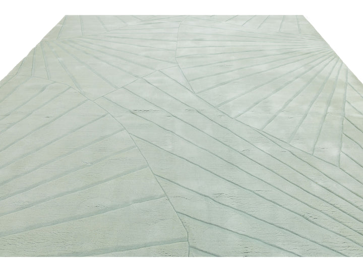 Modern Wool Rug 10 X 14