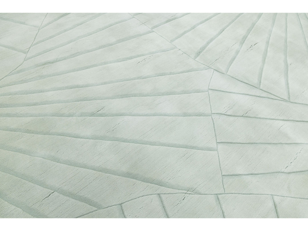 Modern Wool Rug 10 X 14