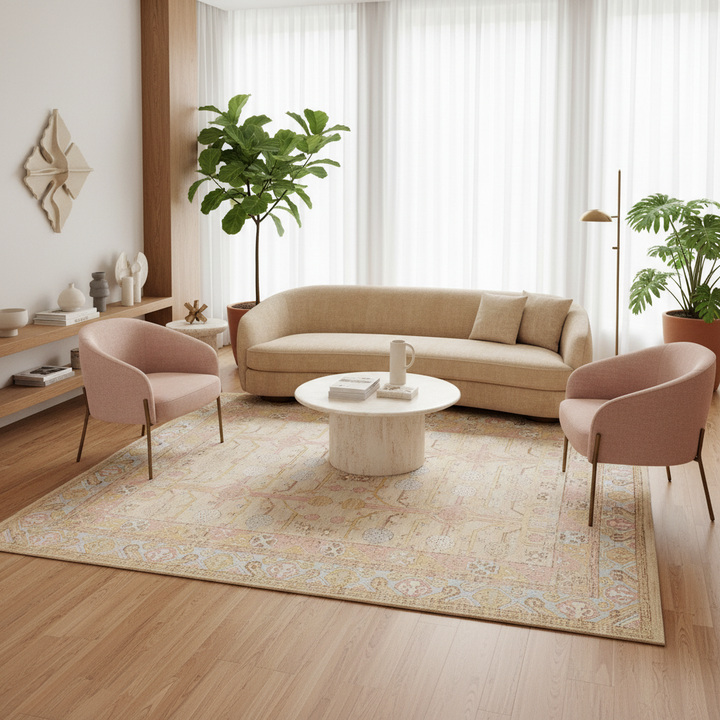 Modern Khotan Wool Rug 13 X 15