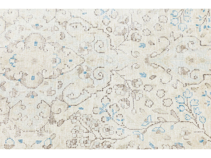 Antique Kerman Wool Rug 6 X 9