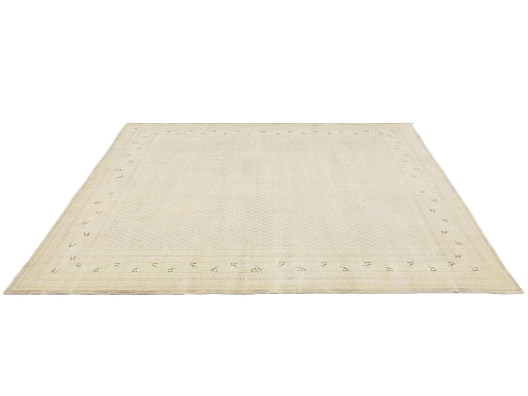 Antique Tabriz Wool Rug 8 X 10