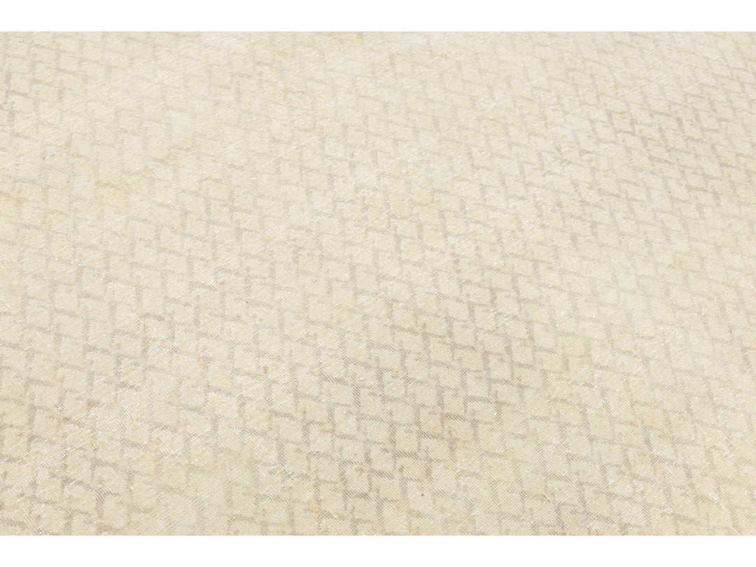 Antique Tabriz Wool Rug 8 X 10