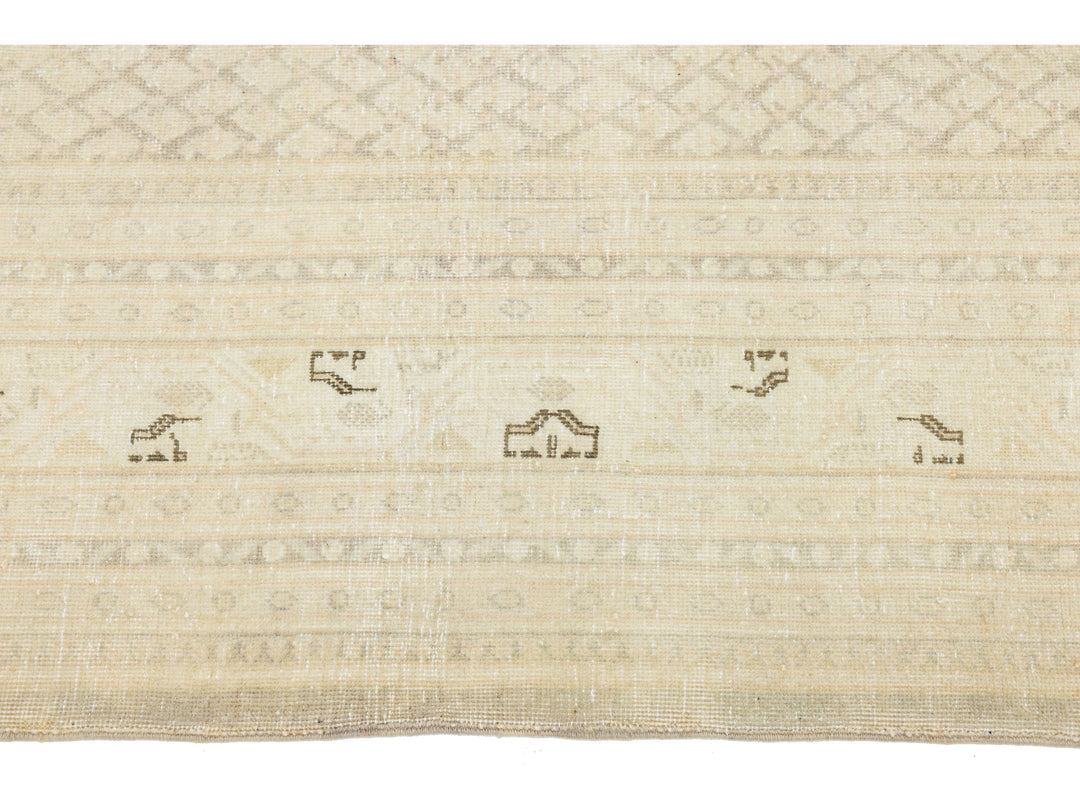 Antique Tabriz Wool Rug 8 X 10