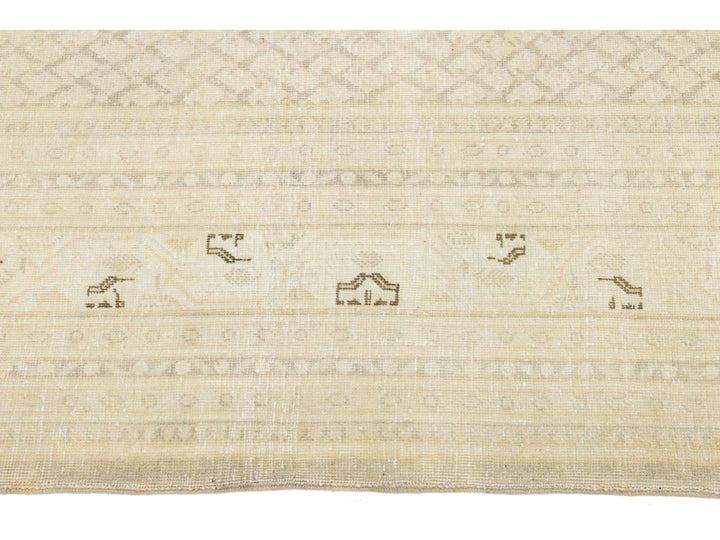 Antique Tabriz Wool Rug 8 X 10