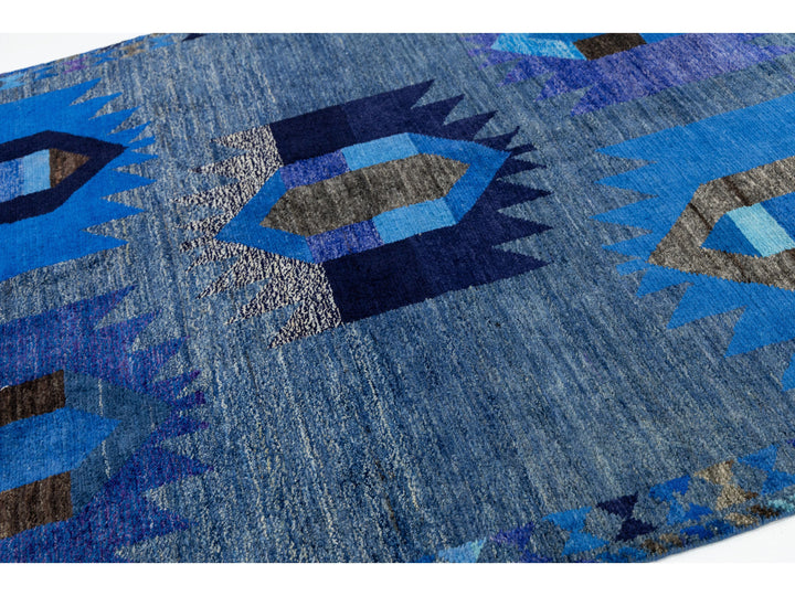 Modern Baluch Wool Rug 6 X 8
