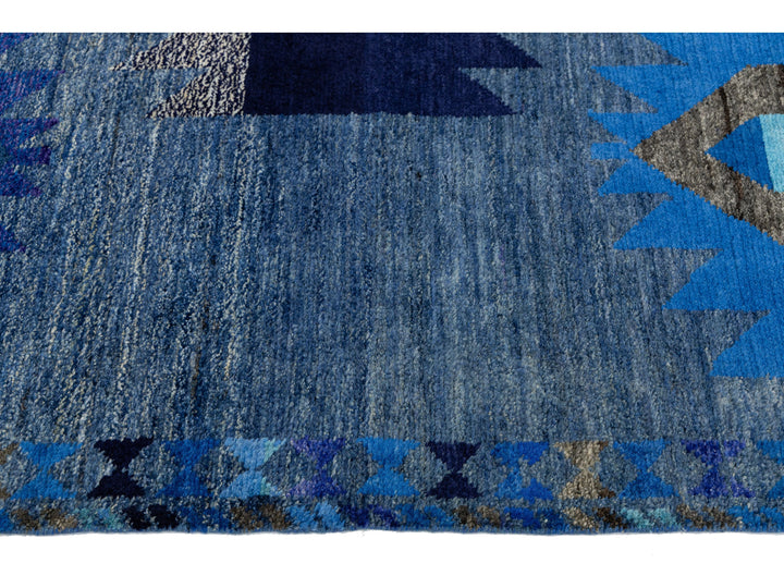 Modern Baluch Wool Rug 6 X 8