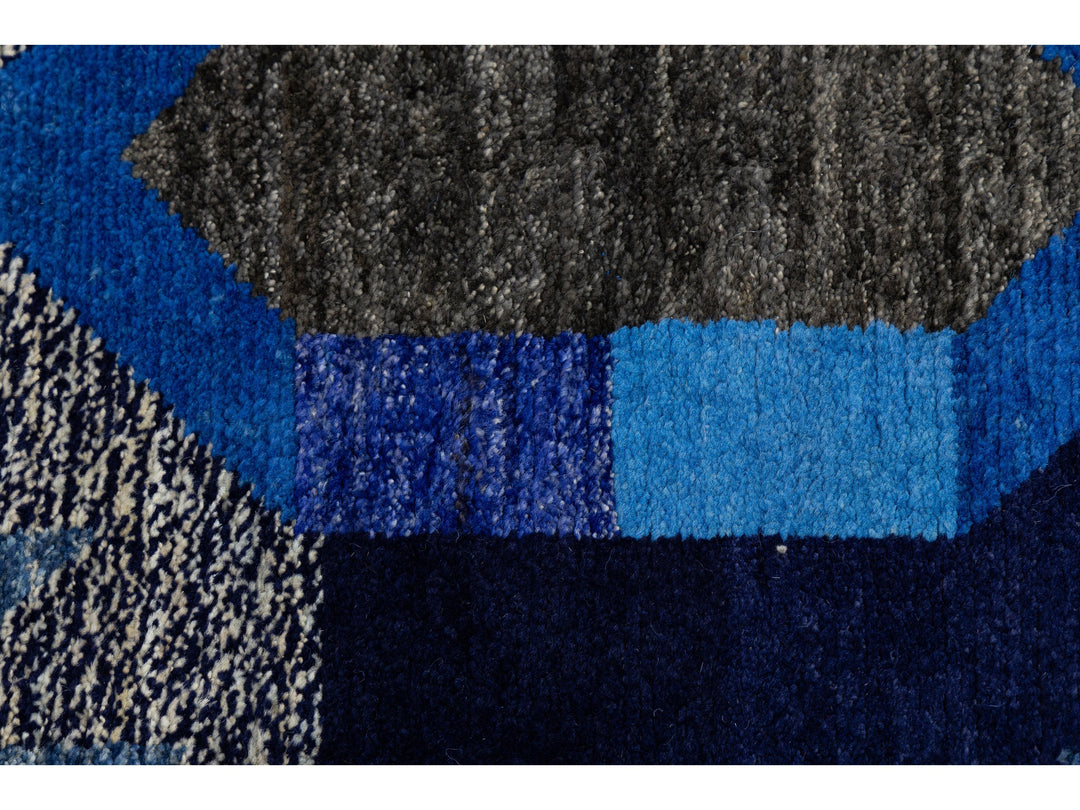 Modern Baluch Wool Rug 6 X 8