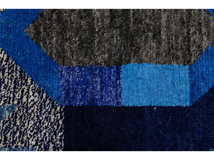 Modern Baluch Wool Rug 6 X 8