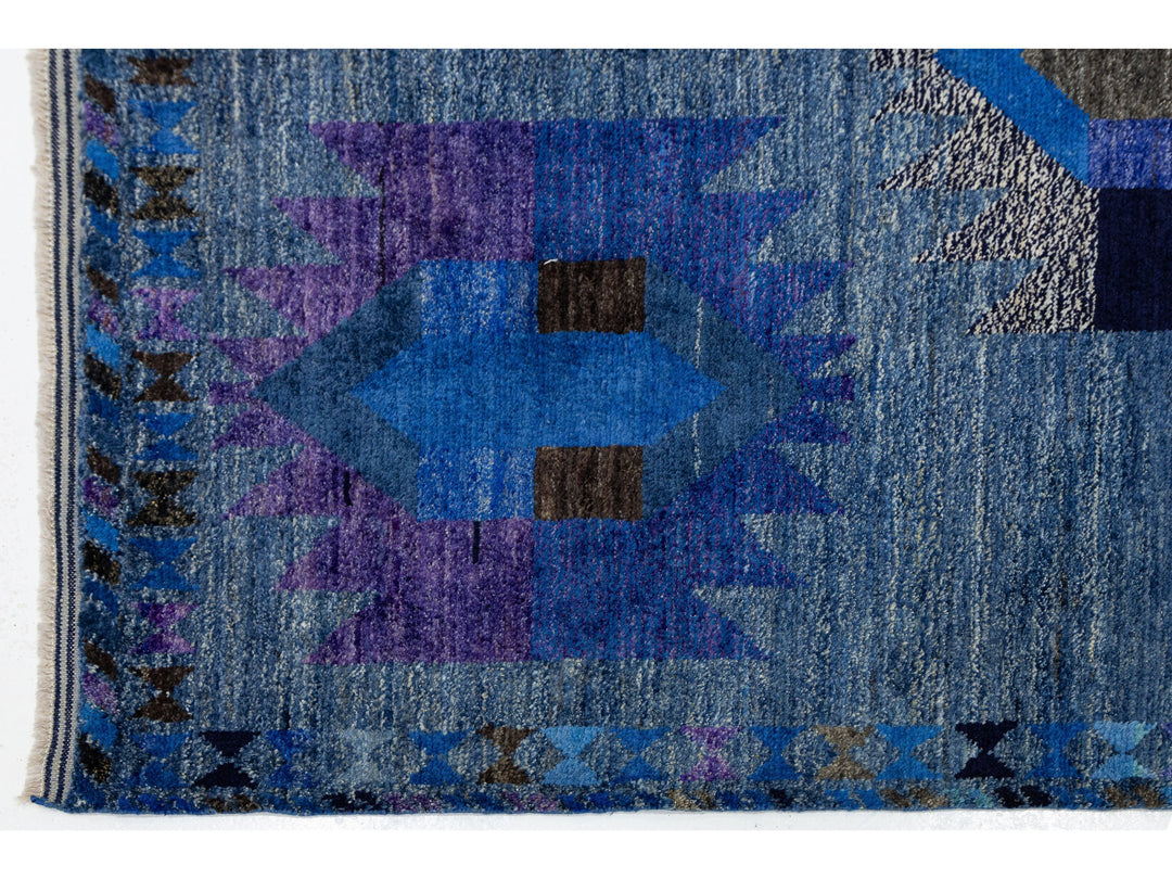 Modern Baluch Wool Rug 6 X 8