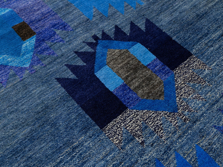 Modern Baluch Wool Rug 6 X 8