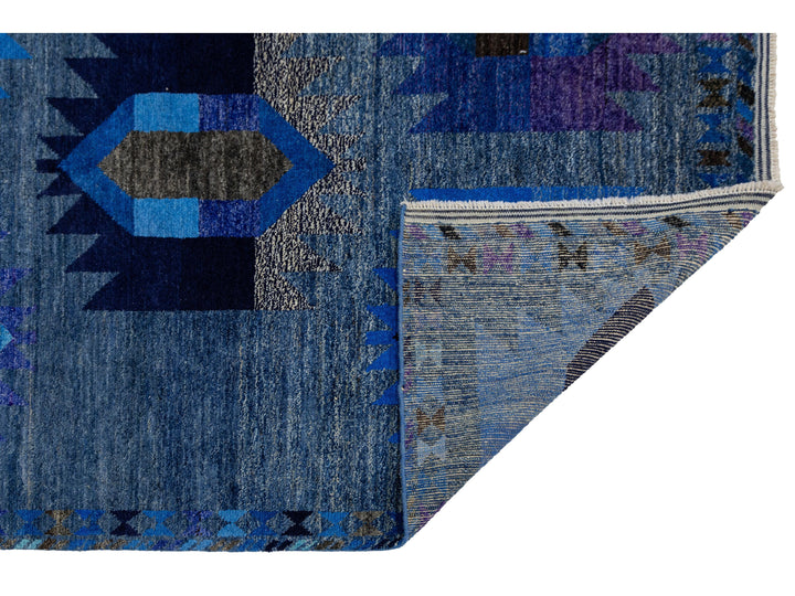 Modern Baluch Wool Rug 6 X 8
