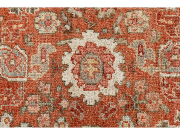 Antique Persian Mahal Wool Rug 10 X 13