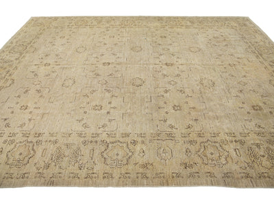 Modern Indian Wool Rug 8 X 10