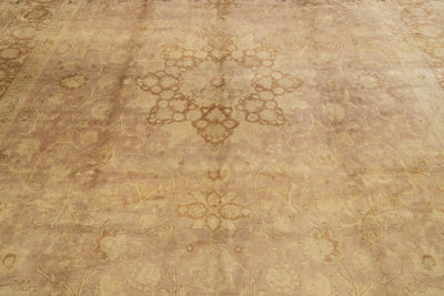 Antique Tabriz Wool Rug 10 X 13