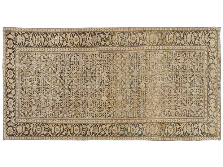 Antique Malayer Wool Rug 7 X 13