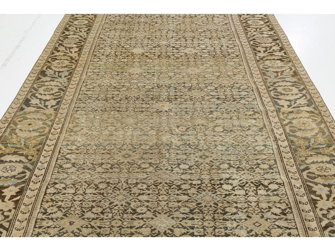 Antique Malayer Wool Rug 7 X 13