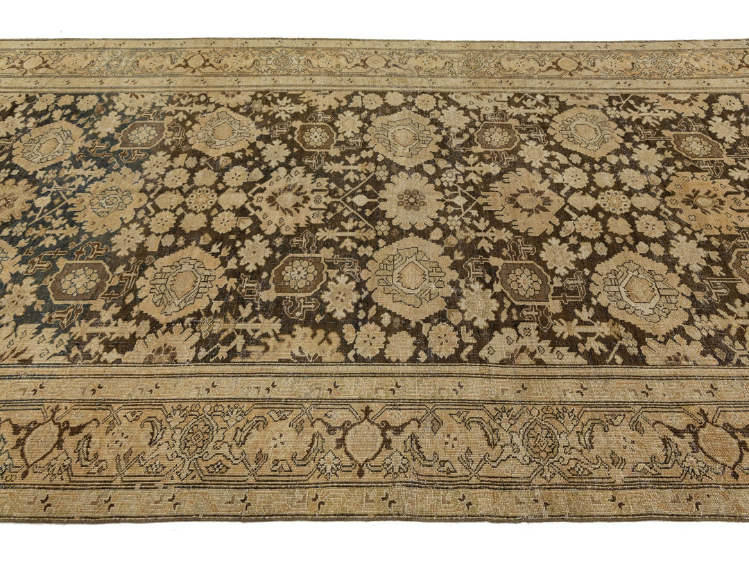 Antique Karabagh Wool Rug 7 X 18