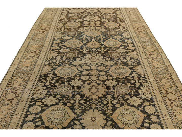 Antique Karabagh Wool Rug 7 X 18