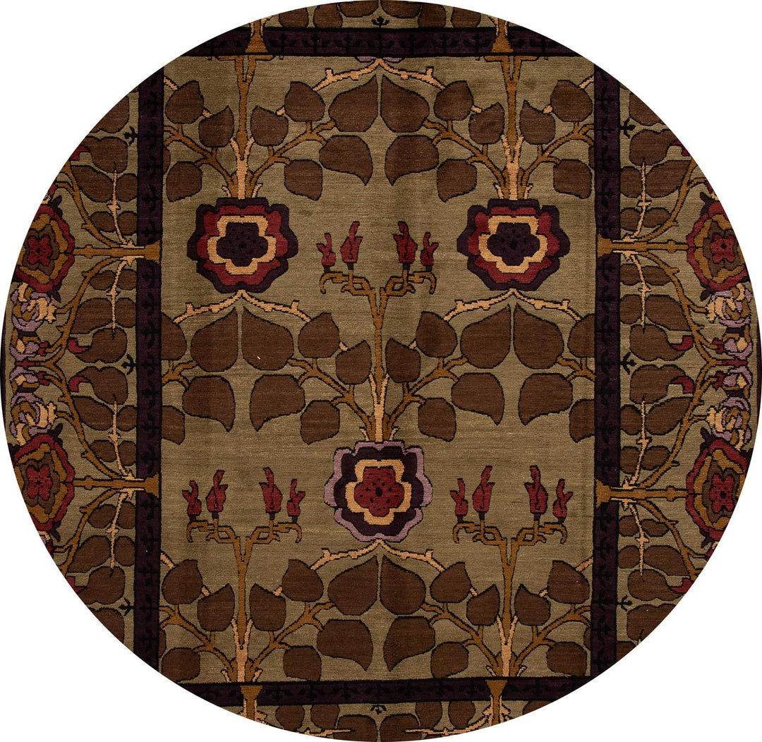21st Century Contemporary Khotan Style Wool Rug 8 X 10