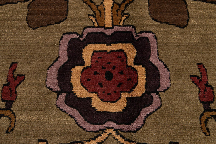 21st Century Contemporary Khotan Style Wool Rug 8 X 10