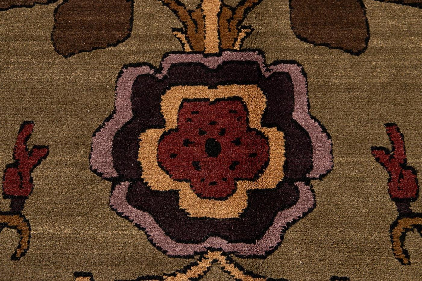 21st Century Contemporary Khotan Style Wool Rug 8 X 10