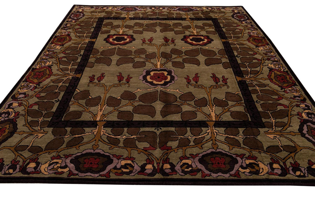 21st Century Contemporary Khotan Style Wool Rug 8 X 10
