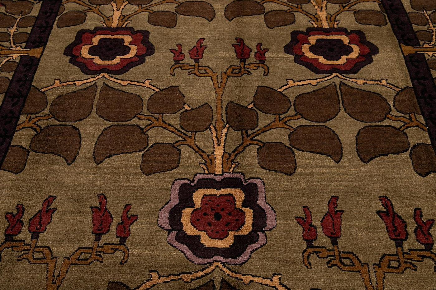 21st Century Contemporary Khotan Style Wool Rug 8 X 10