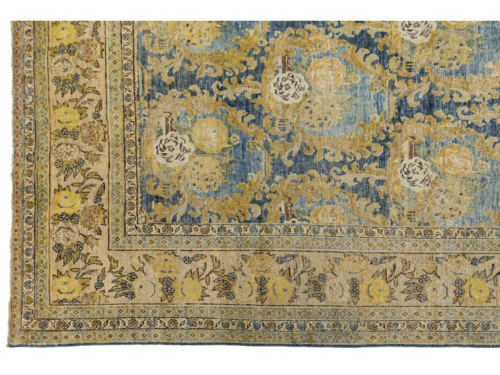 Antique Mahal Wool Rug 9 X 11