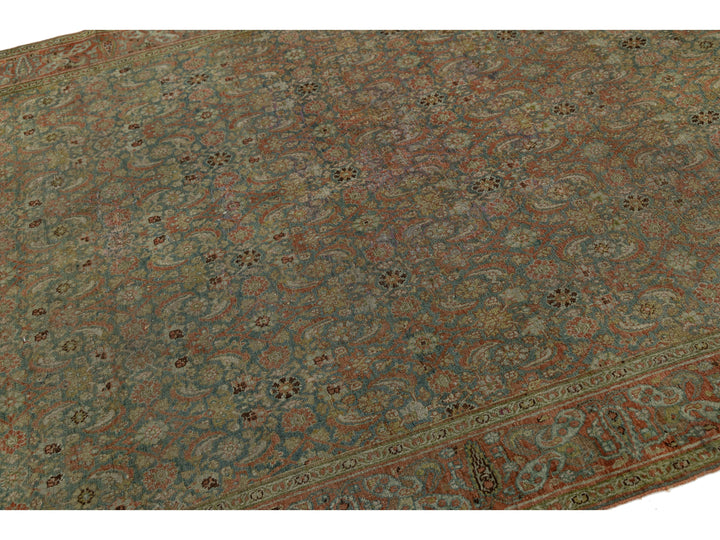 Antique Malayer Wool Rug 6 X 14