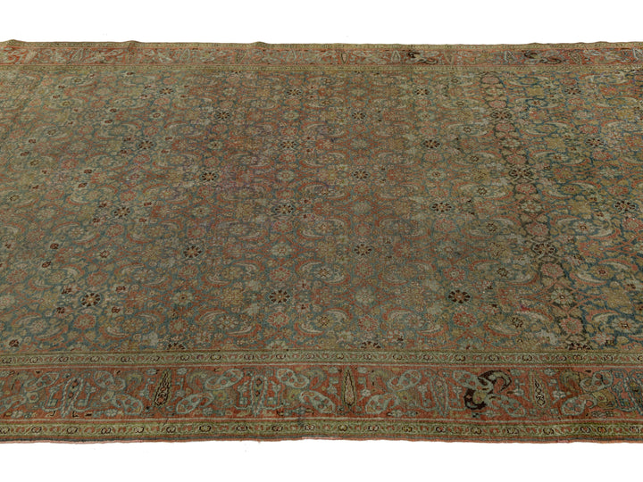 Antique Malayer Wool Rug 6 X 14