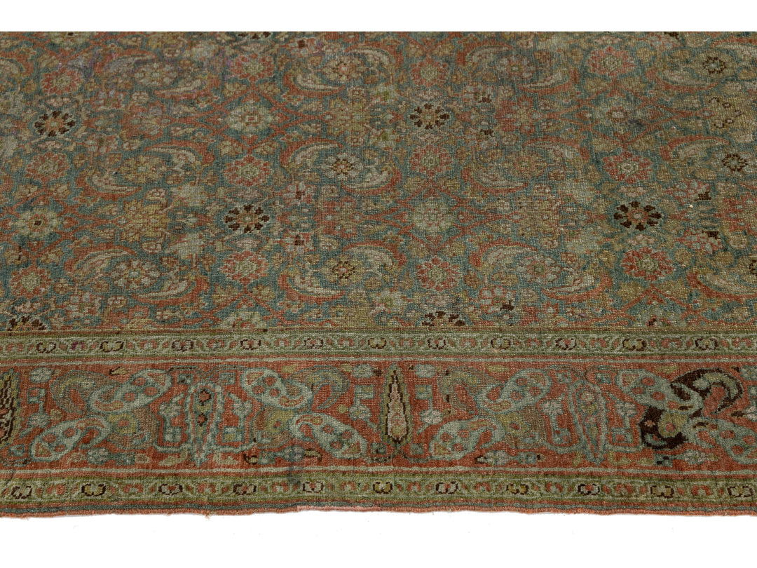 Antique Malayer Wool Rug 6 X 14