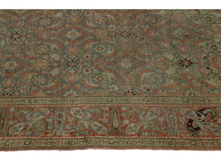 Antique Malayer Wool Rug 6 X 14