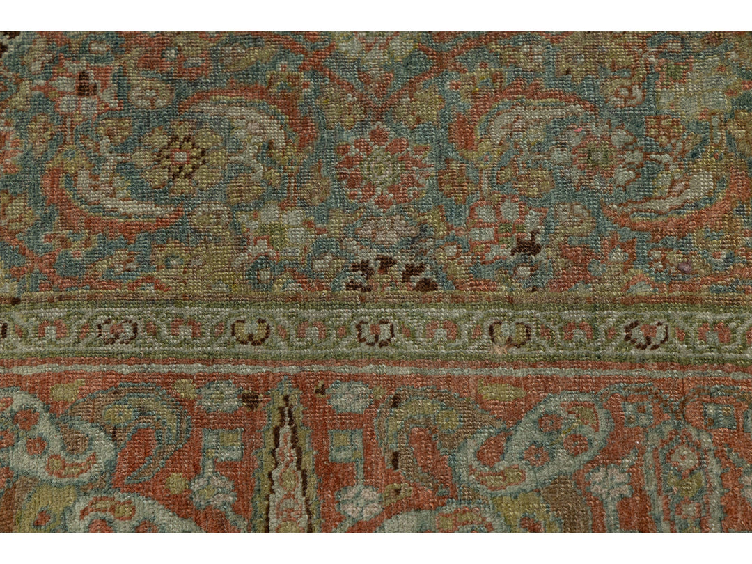 Antique Malayer Wool Rug 6 X 14