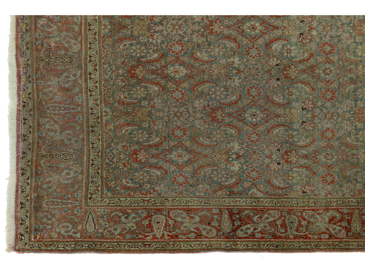 Antique Malayer Wool Rug 6 X 14