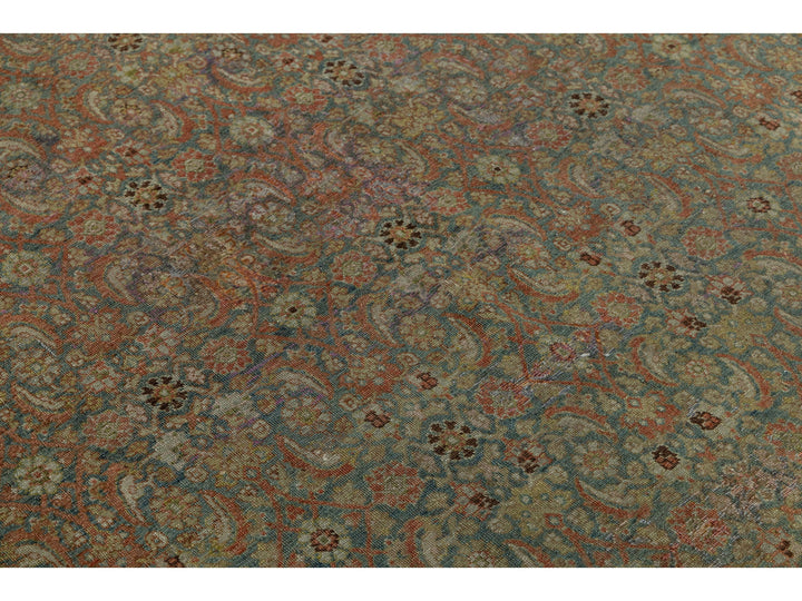 Antique Malayer Wool Rug 6 X 14