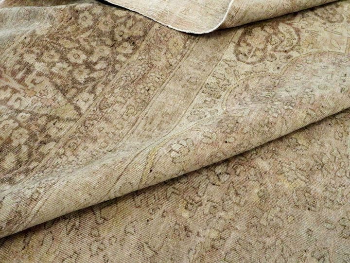 Antique Lahore Wool Rug 12 X 14