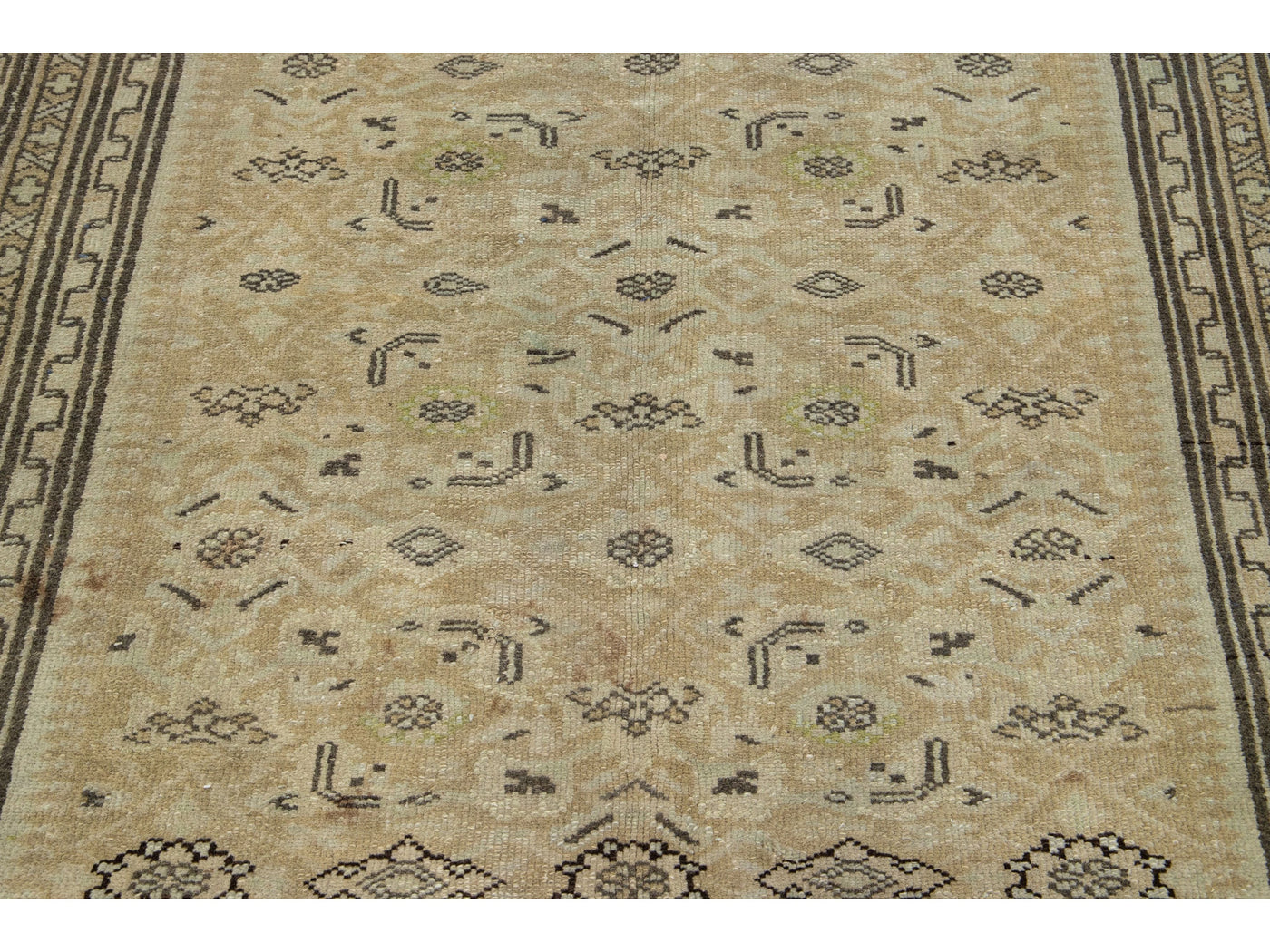 Antique Malayer Wool Runner 5 X 9