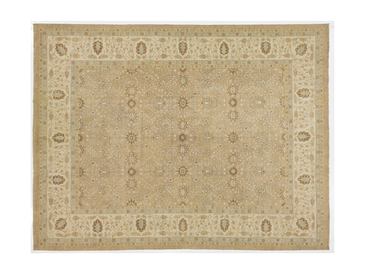 Modern Oushak Wool Rug 12 X 15