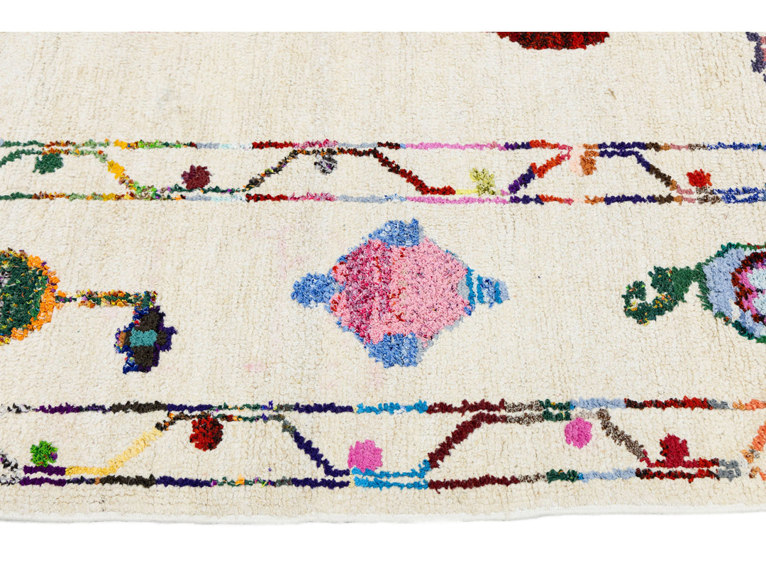 Modern Turkish Oushak Wool Rug 10 X 15